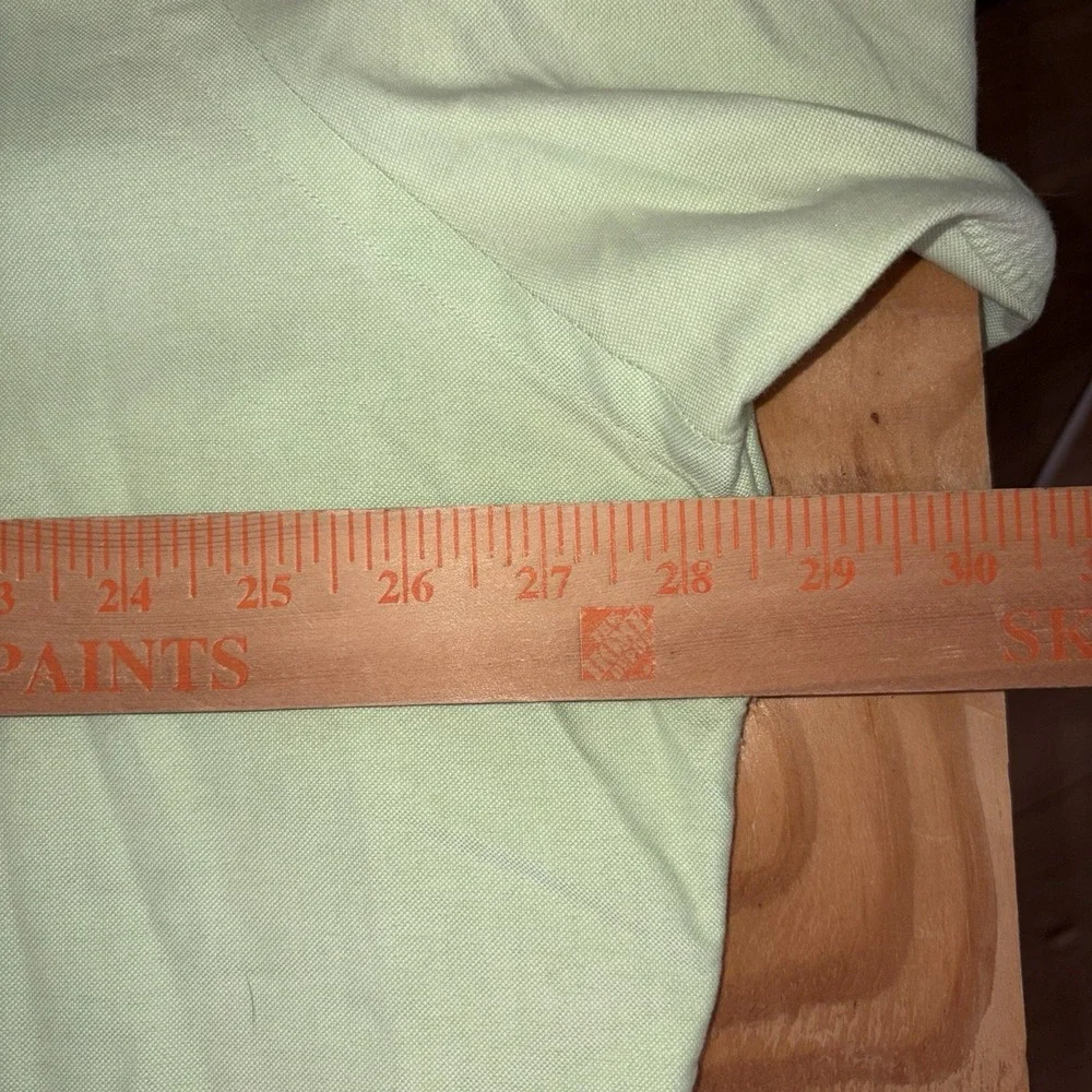 Polo Ralph Lauren XXL 2XL Solid Lime Green Oxford Long Sleeve Classic‎ Fit